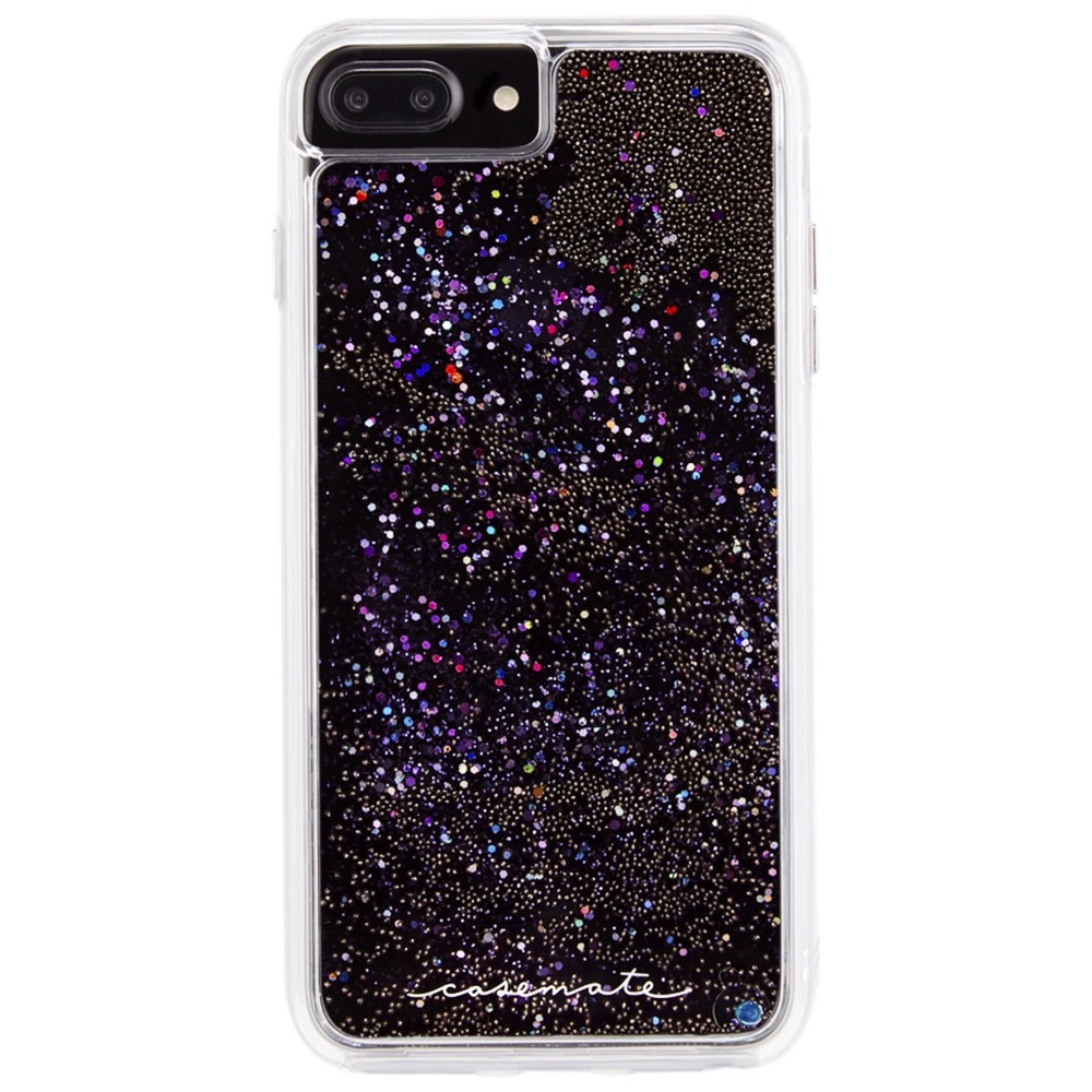 Case-mate Black Waterfall Glitter iPhone Case